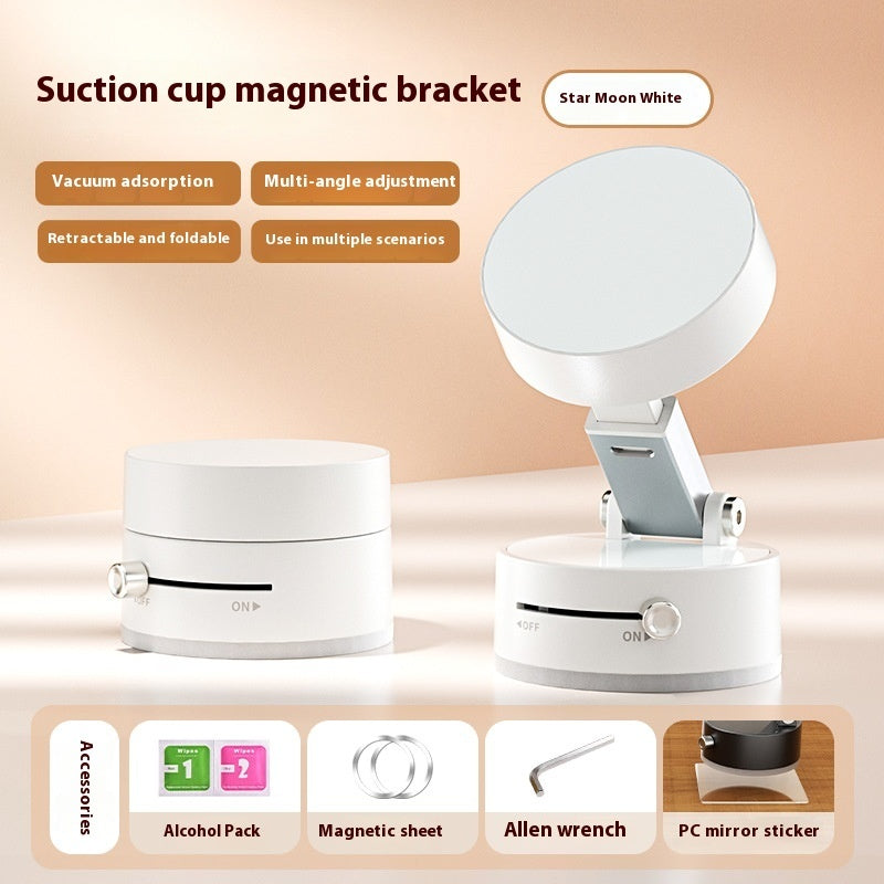Minimalist Magnetic Vacuum Car Phone Holder