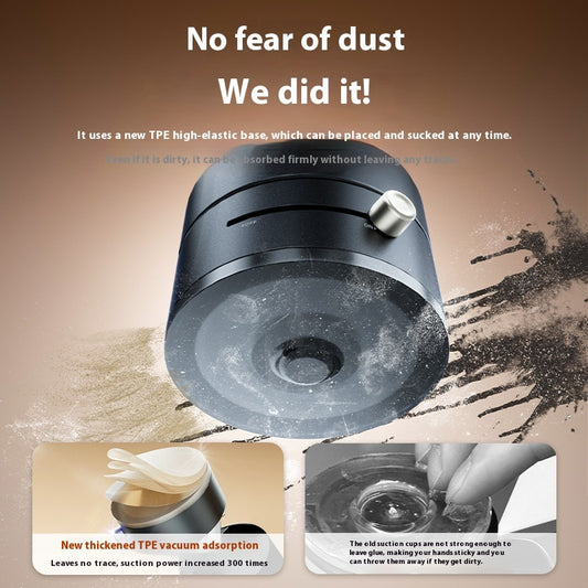 Minimalist Magnetic Vacuum Car Phone Holder